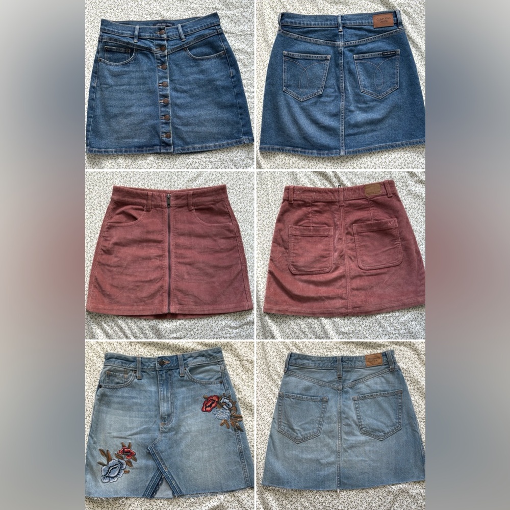 (3) Women's Skirts sizes 2 and 26